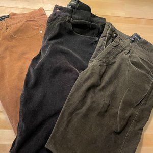 3 Pair of Corduroy Trousers